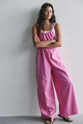We The Free Freebird Jumpsuit-Sugar Magnolia