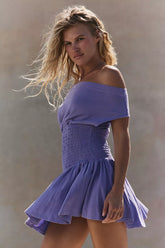 Scorching Hot Mini Dress-Spring Tulip