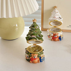 Christmas Bear Wishing Tree Jewelry & Aromatherapy Box Ornament