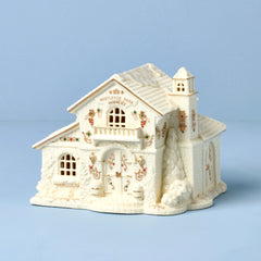 Mistletoe Park Lit Winery Figurine