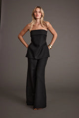 Montague Black Tailored Trousers