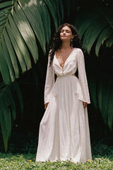 Lacie Maxi Dress-Ivory