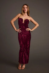 Jones Mulberry Maxi Dress