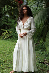 Lacie Maxi Dress-Ivory
