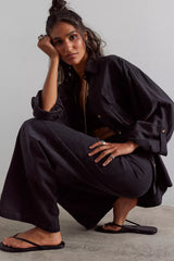 We The Free Libre Wide-Leg Jeans-Cafe Noir