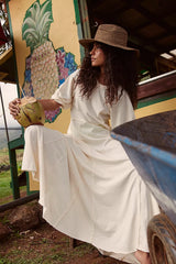 Brentwood Maxi Dress-Nilla Cream