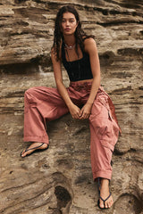We The Free Onset Pull-On Cargo Pants-Paper Lantern