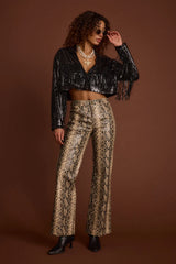 Star Crossed Black Sequin Jacket