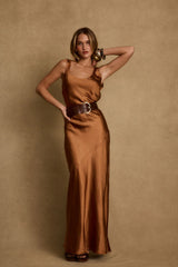 Orion Bronze Maxi Dress