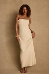 Canary Baby Yellow Maxi Dress