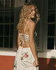 Bra-Free Embroidered Maxi Dress