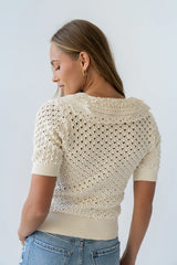 Sunny Crochet Top