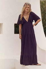 La La Maxi Dress-Plummery