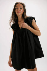 Sundazed Mini Dress-Black