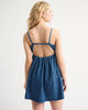 Bra-Free Tie-Front Chambray Skort