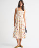 A&F Mila Midi Dress-Cream Floral