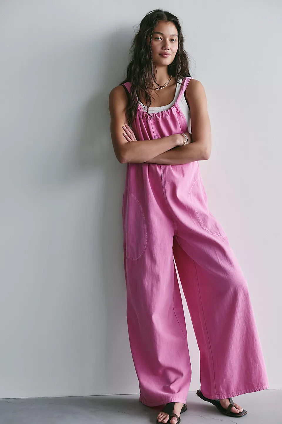We The Free Freebird Jumpsuit-Sugar Magnolia