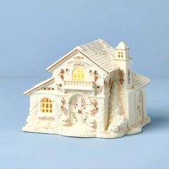 Mistletoe Park Lit Winery Figurine