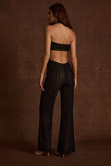 Princesa Black Lace Jumpsuit