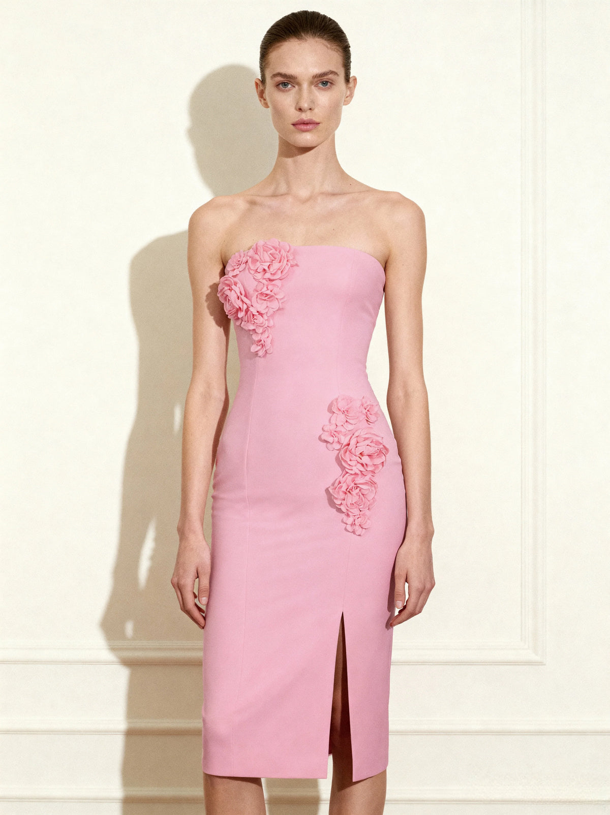 Petal Perfection Cocktail Dress - Pink