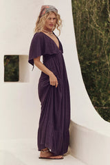 La La Maxi Dress-Plummery