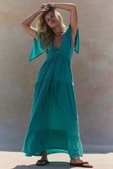 La La Maxi Dress-Niagara River