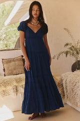 Aura Maxi Dress-Poseidon