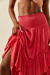 The Convertible Skirt-Miami Beet