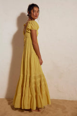 Aura Maxi Dress-Passionfruit