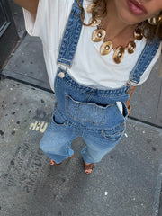 Muse Barrel Denim Overalls