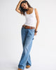 Bra-Free Rib Scoopneck Tank