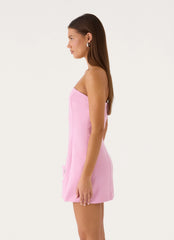 Yallie Mini Dress - Pink