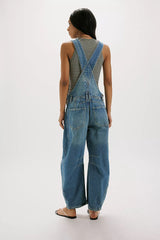 We The Free Good Luck Barrel Overalls
