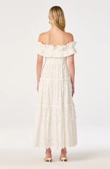 Piccola Off Shoulder Maxi Dress