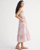 A&F Sydney Smocked Convertible Midi Dress-Peony Pattern
