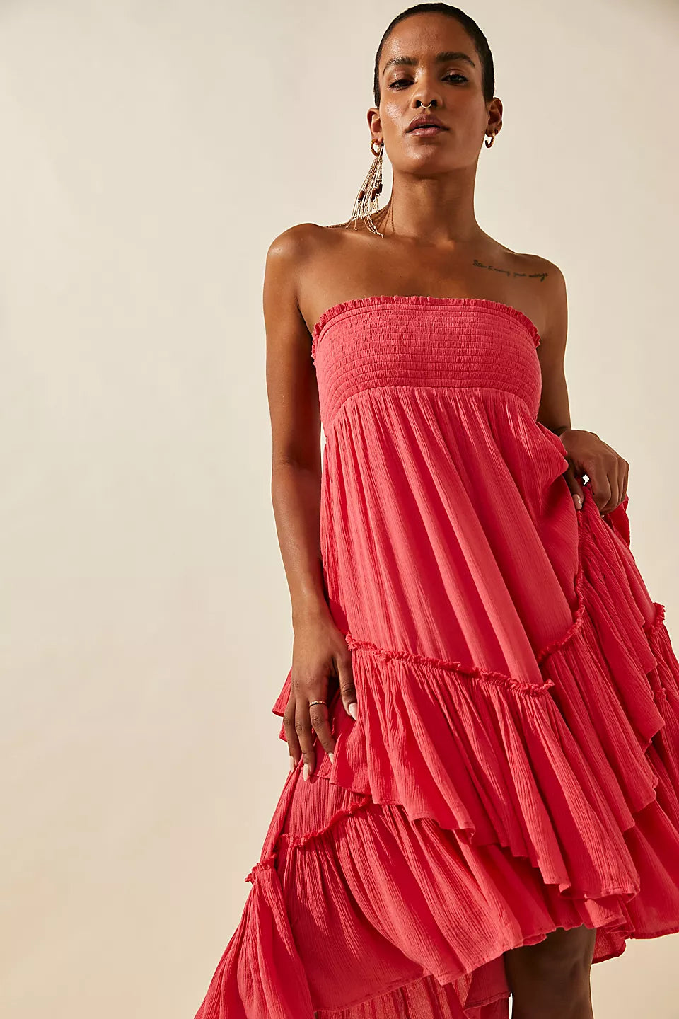 The Convertible Skirt-Miami Beet