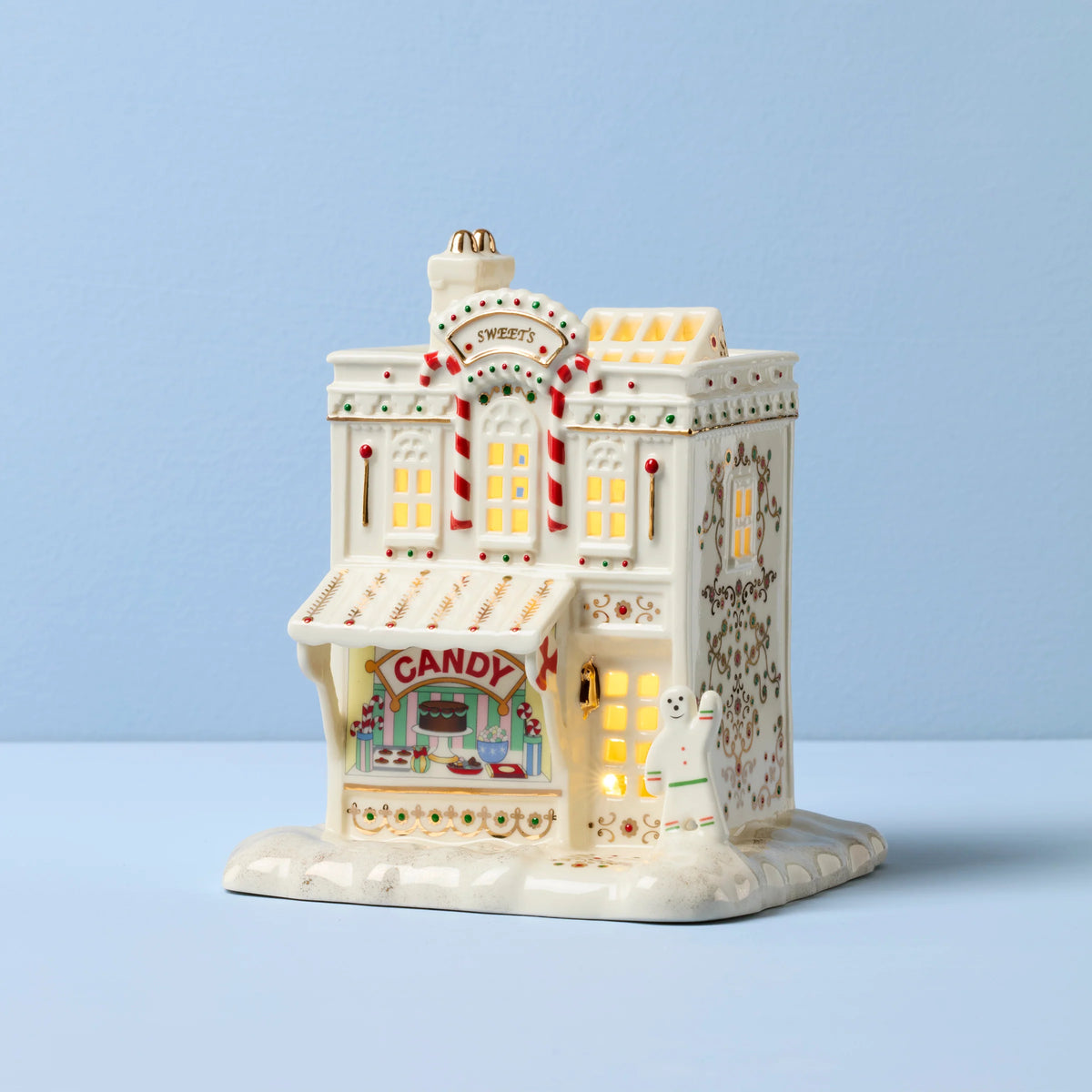 Mistletoe Park Candy Shoppe Lit Figurine