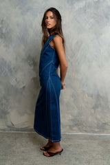 Raelynn Denim Midi Dress