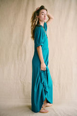 Brentwood Maxi Dress-Tropic Teal