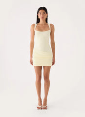 Carmellae Mini Dress - Yellow