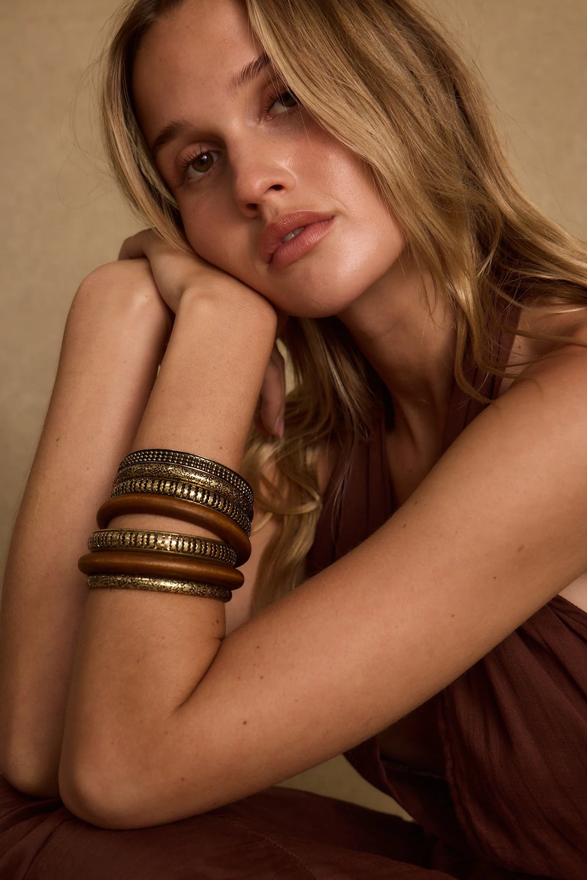 Cruz Artisan Bangle Set