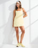 YPB On The Go Double-Layered Mini Dress