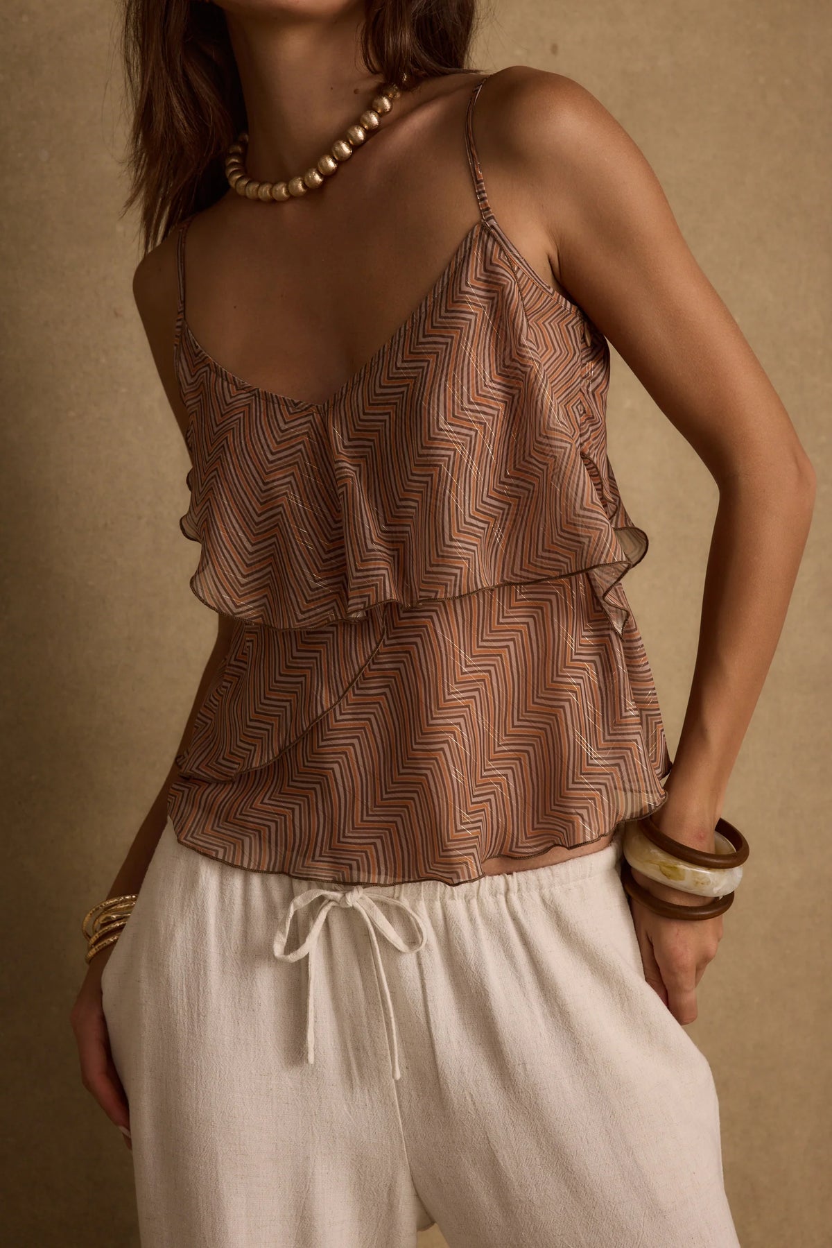 Mariposa Ruffle Cami