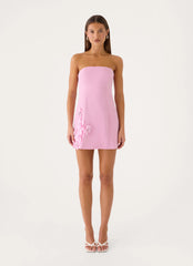 Yallie Mini Dress - Pink