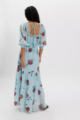 Morning Meadows Long-Sleeve Maxi Dress