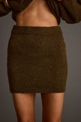 Cedar Sweater Mini Skirt