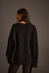Zoe Black Oversized Sweater