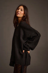 Zoe Black Oversized Sweater