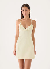 Brave Sound Mini Dress - Yellow