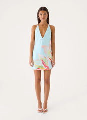 Saneya Mini Dress - Floral Print
